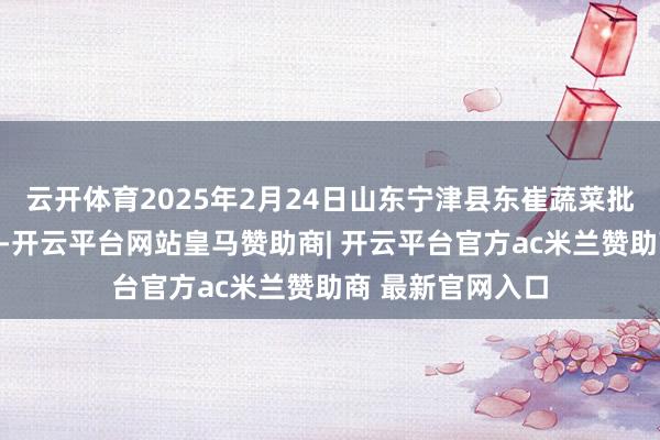 云开体育2025年2月24日山东宁津县东崔蔬菜批发商场价钱行情-开云平台网站皇马赞助商| 开云平台官方ac米兰赞助商 最新官网入口